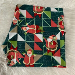 New! Women’s Lularoe red and green Santa leggings TC